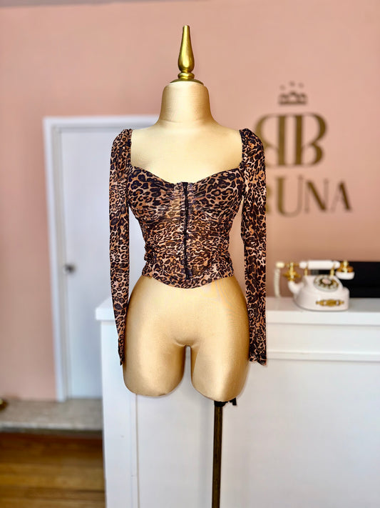 Top animal print