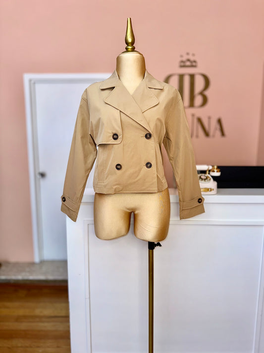 Gabardina corta